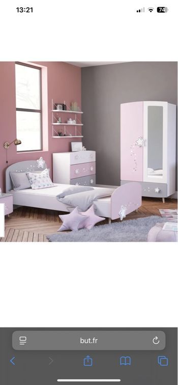 armoire étoile fille