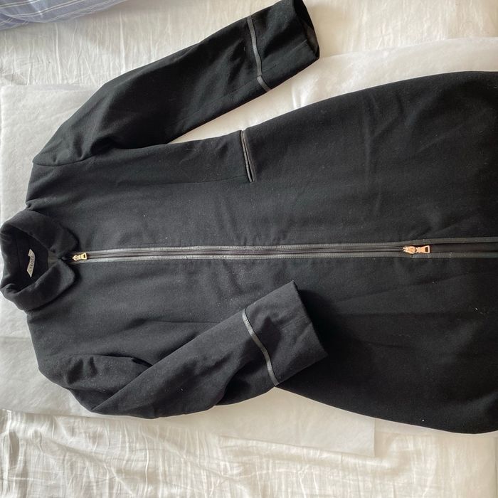 Manteau en laine noir Carroll