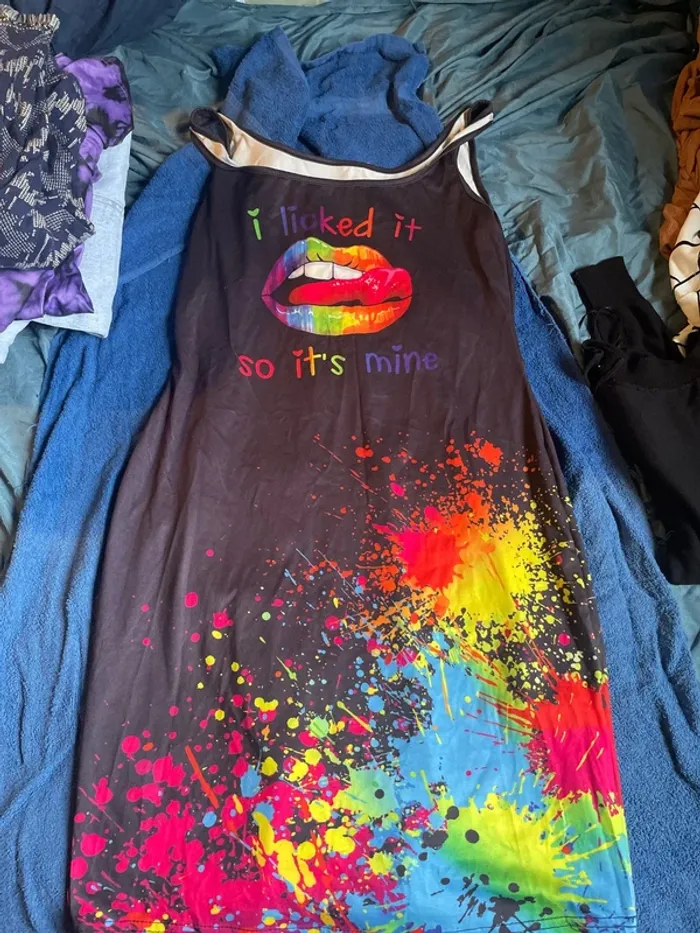 Robe longue mi genoux
