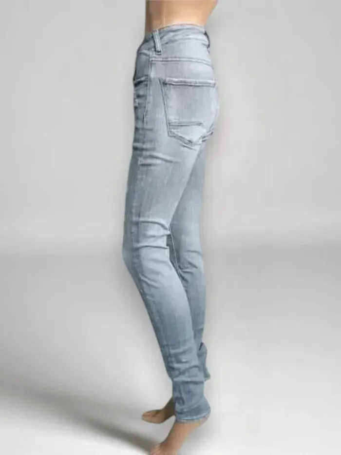 Jean Le Temps Des Cerises power, slim destroy ,taille mi-haute à l'avant haute à l'arriere ,stretch - photo numéro 5