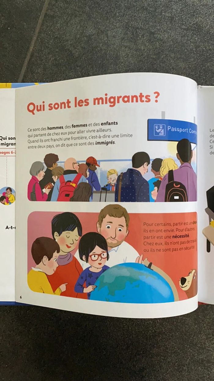 Livre mes p’tites questions les migrants - photo numéro 4