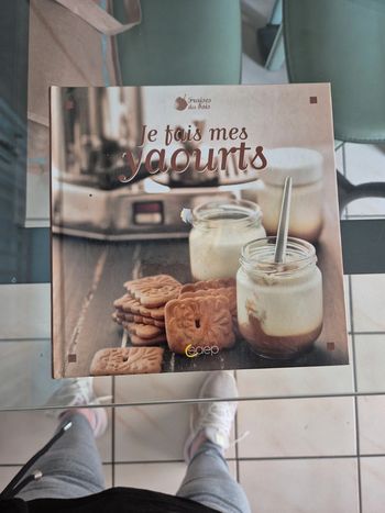 Livre je fais mes yaourts