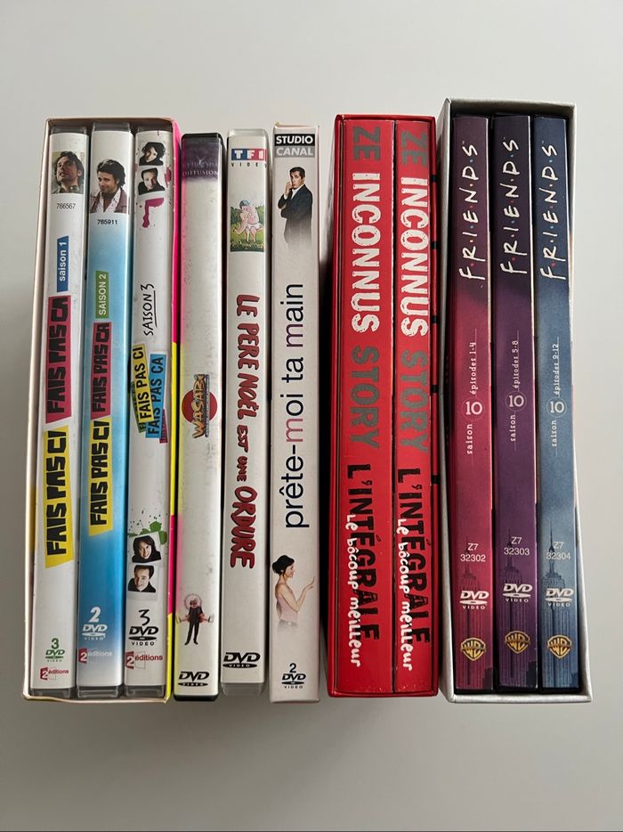 Lot DVD et coffrets DVD humour/comédie