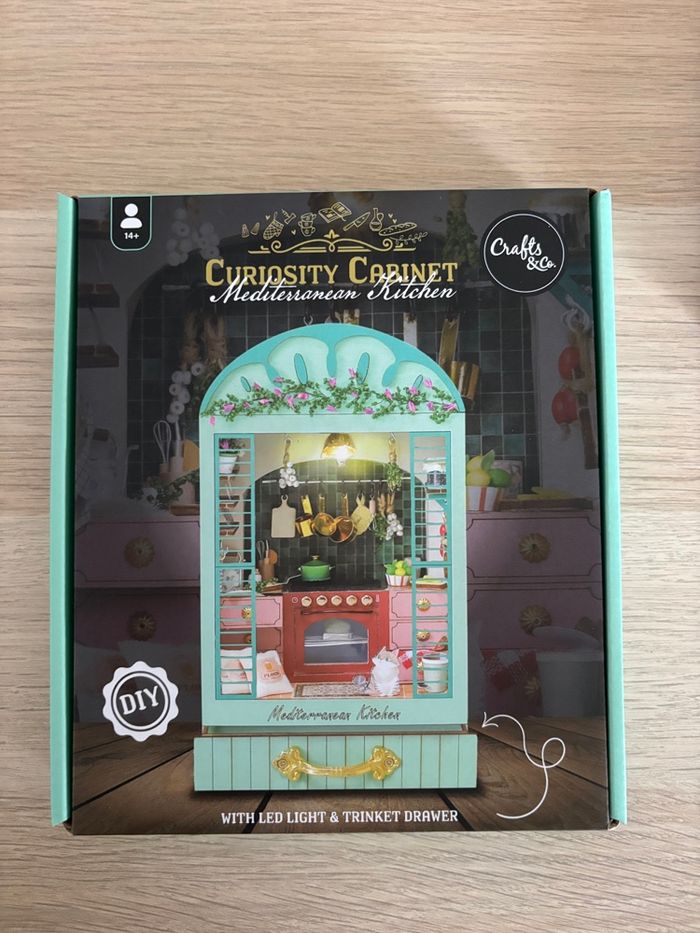 Kit de construction miniature neuf  « Mediterranean kitchen »