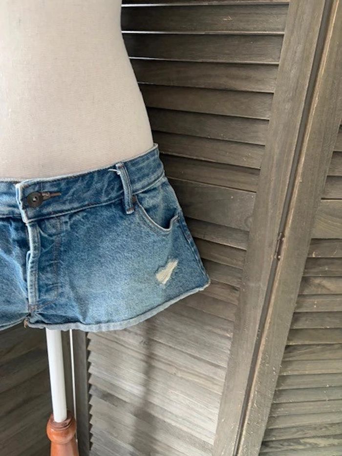 SHORT en jean Roxy bleu taille S - photo numéro 3