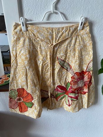 Jupe jaune vintage Autre Ton 