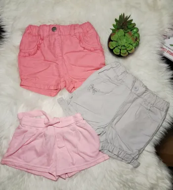 Lot de 3 shorts