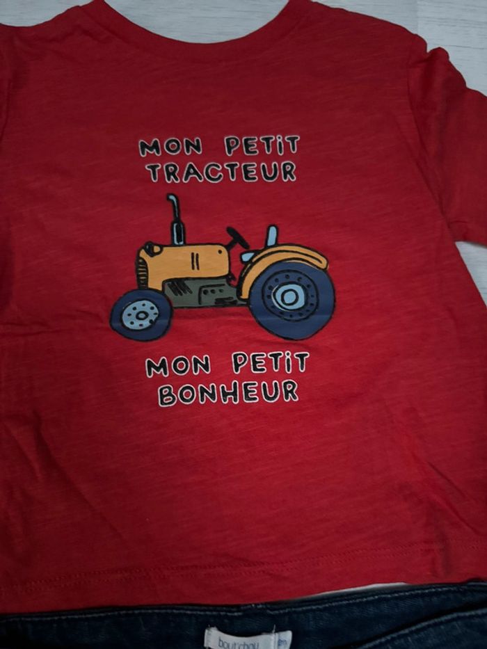 Ensemble tracteur bout’chou 12 mois - photo numéro 5