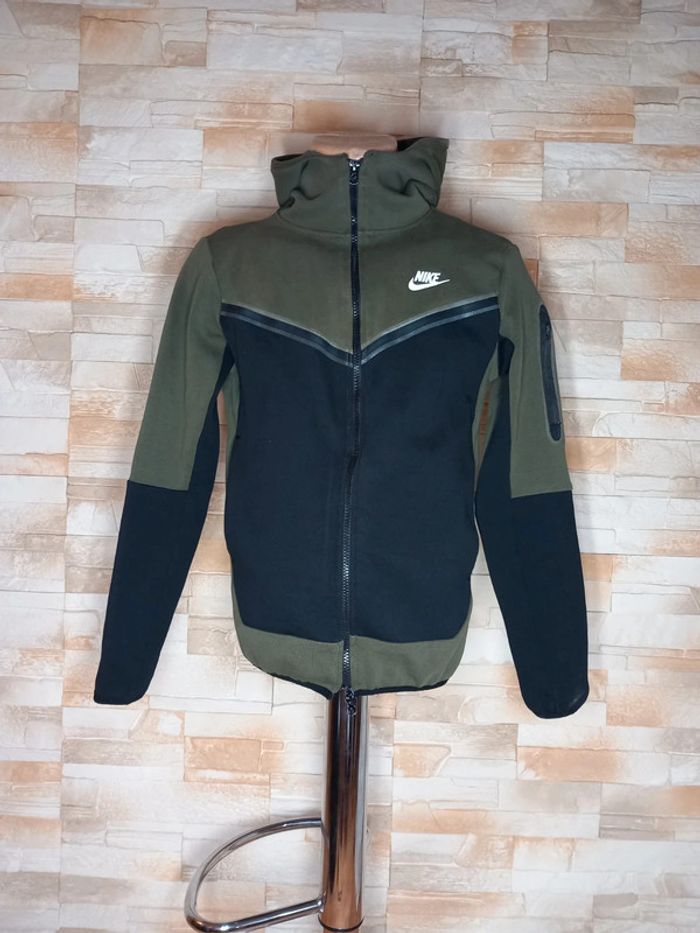 Veste nike tech verte kaki - photo numéro 2