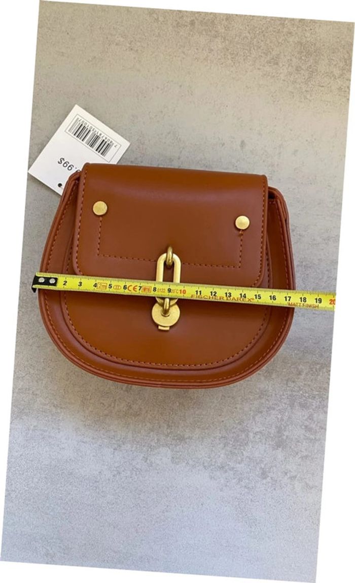 Sac a main neuf marron à bandoulière - photo numéro 6