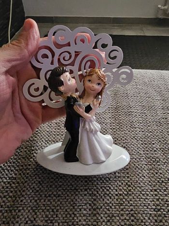 Figurines marié / mariage / homme femme arbre
