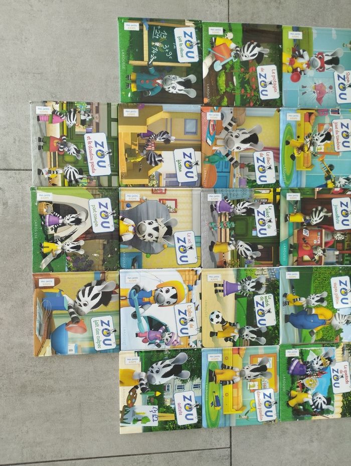 Lot livres zou - photo numéro 3