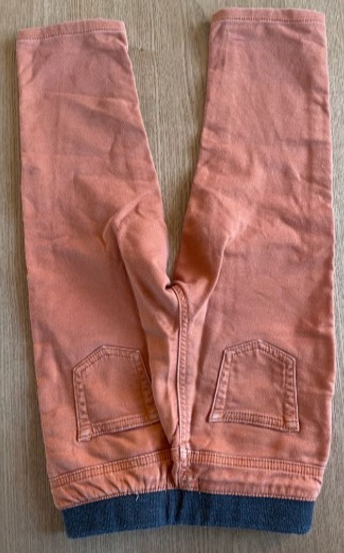 Pantalon élastiqué effet molleton 86cm 23m 2a - photo numéro 2