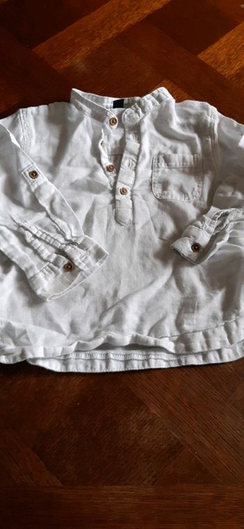 Chemise legere 2 ans