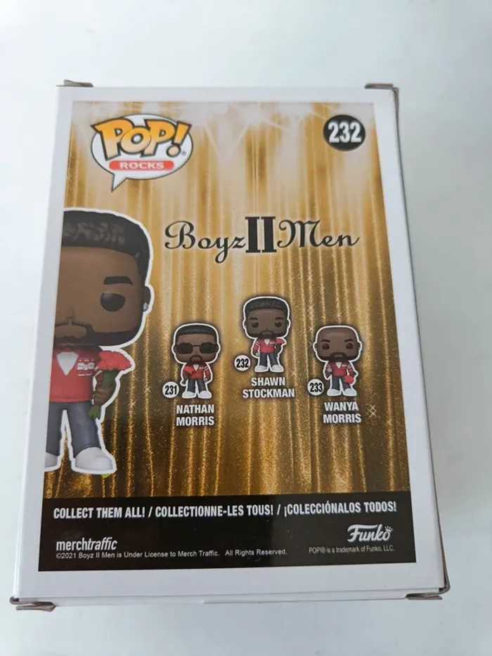 Funko Pop! Rocks: Boyz II Men - Shawn Stockman - 232 - photo numéro 3