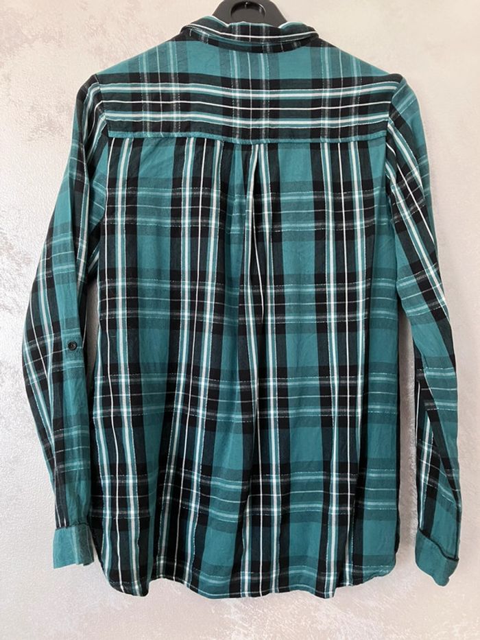 Chemise blouse carreaux - photo numéro 4