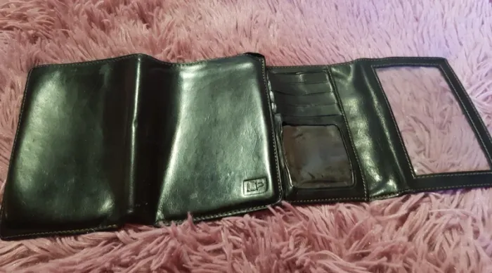 Portefeuille noir cuir vachette - photo numéro 10