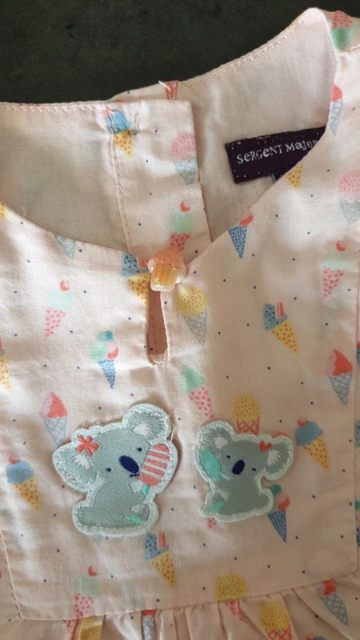 Blouse gourmande 12mois - photo numéro 2