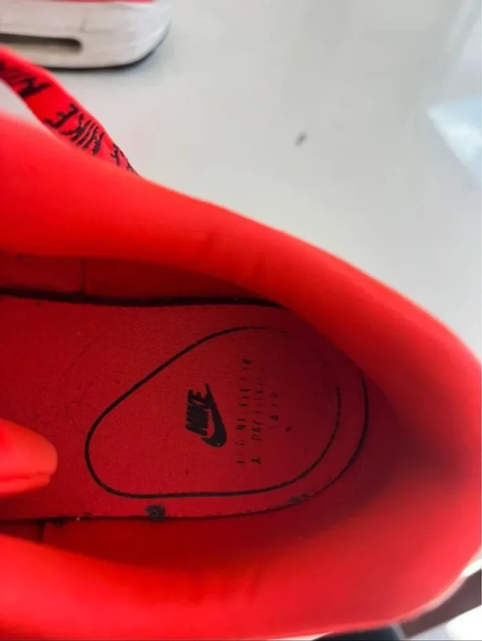 Nike Air Max 1 Overbranding Bright Crimson – Taille 38 – Excellent état - photo numéro 6