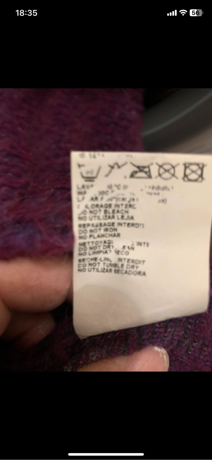 Gilet, zippé, mauve, en taille huit ans et de marque Marese. - photo numéro 6