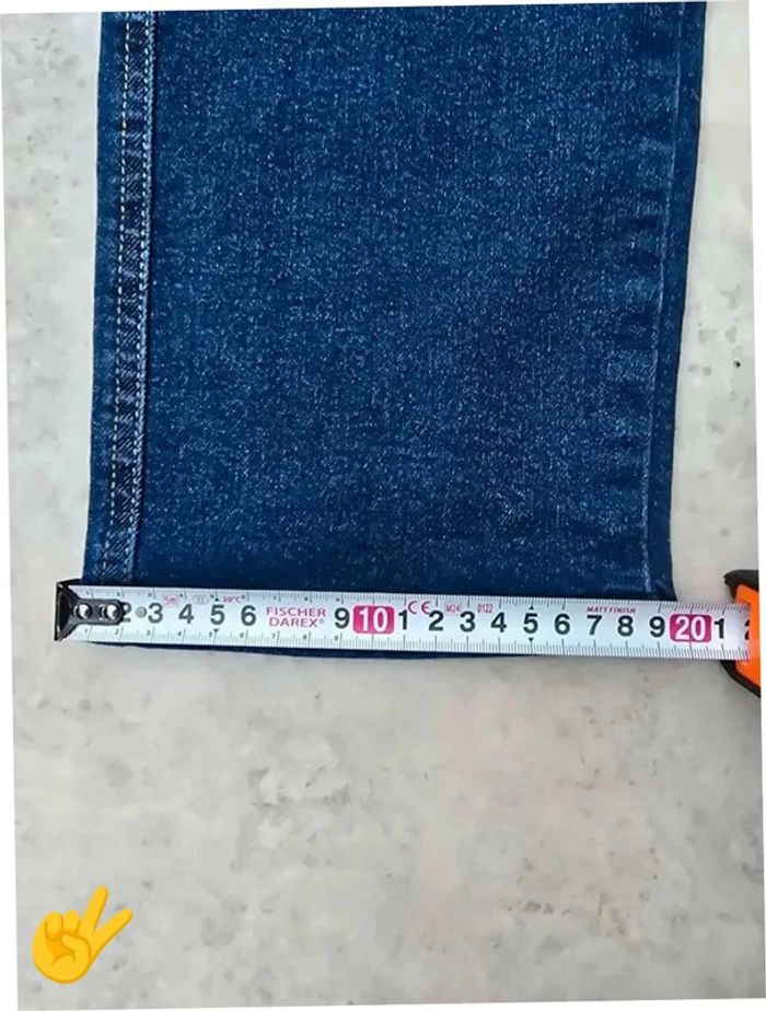 Jeans Levi's signature W32|FR42 coupe droite bleu marine Femme-Women pan341 - photo numéro 6