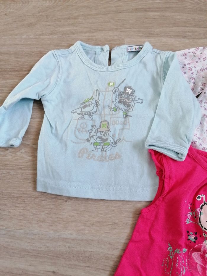 3 tee shirts fantaisie - photo numéro 2