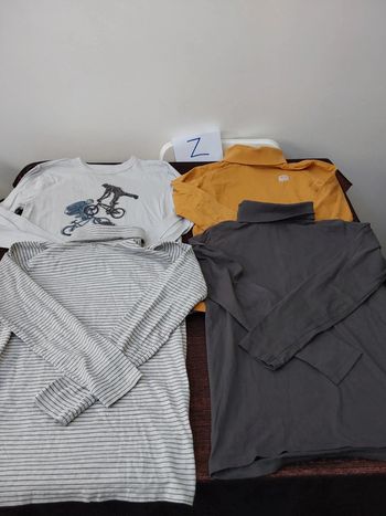 Lot t.shirts manches longues