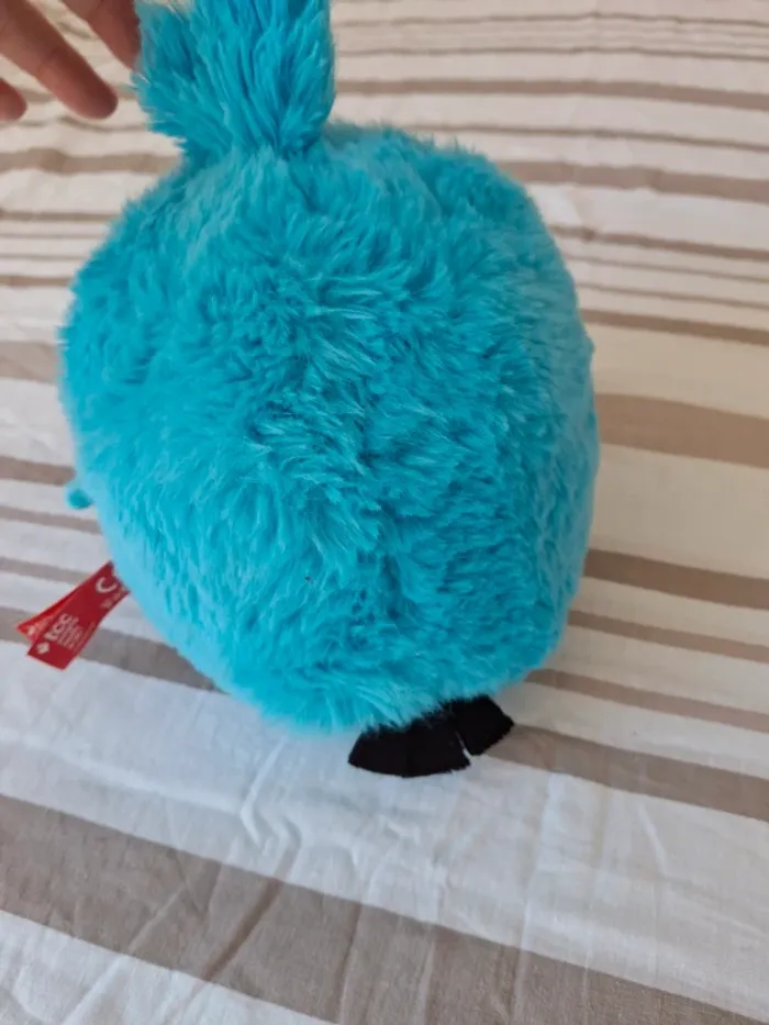 Peluche bleu angry birds oiseau bleu - photo numéro 4