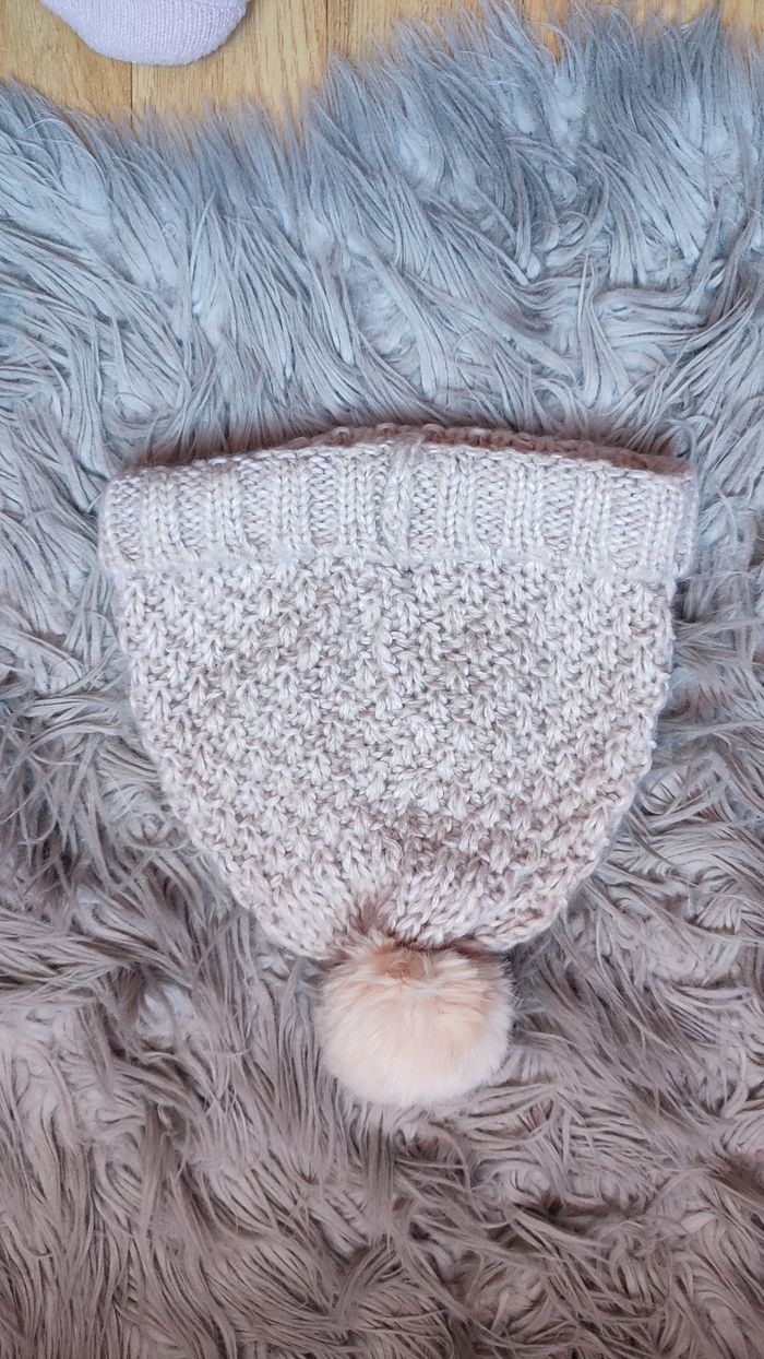 Bonnet beige La Halle - photo numéro 5