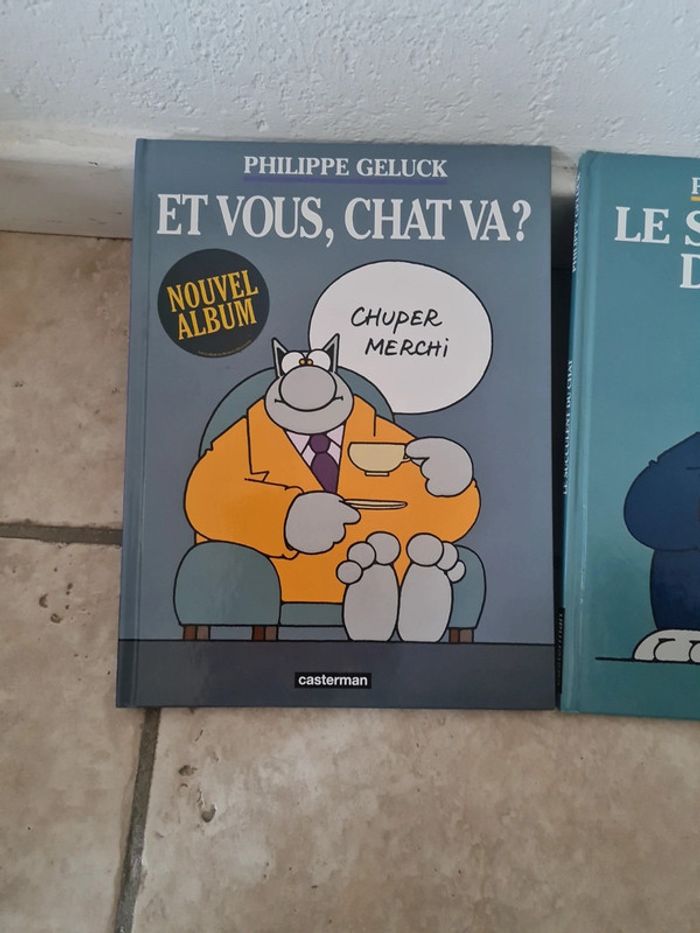 2 BD Le Chat de Geluck tome 12 / best of 3 neuf - photo numéro 2