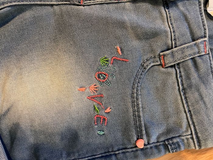 Short jeans été fille 2 ans - photo numéro 3