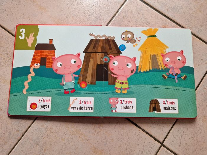 Livre 1 2 3 Je compte avec les animaux - photo numéro 3