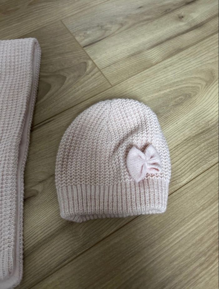 Bonnet et écharpe 6-12 mois - photo numéro 3