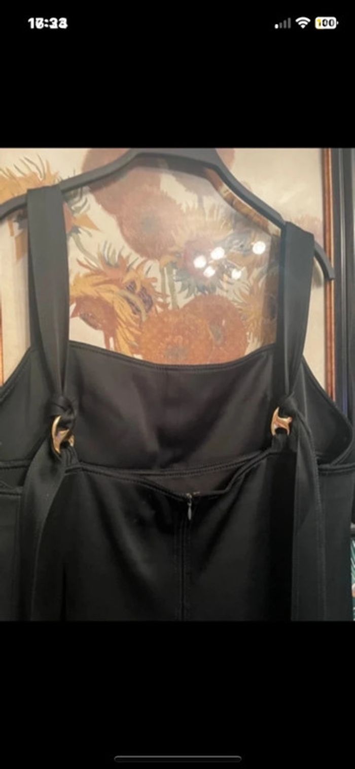 Sublime robe de qualité en satin, très épais, taille XL, 42 - photo numéro 5