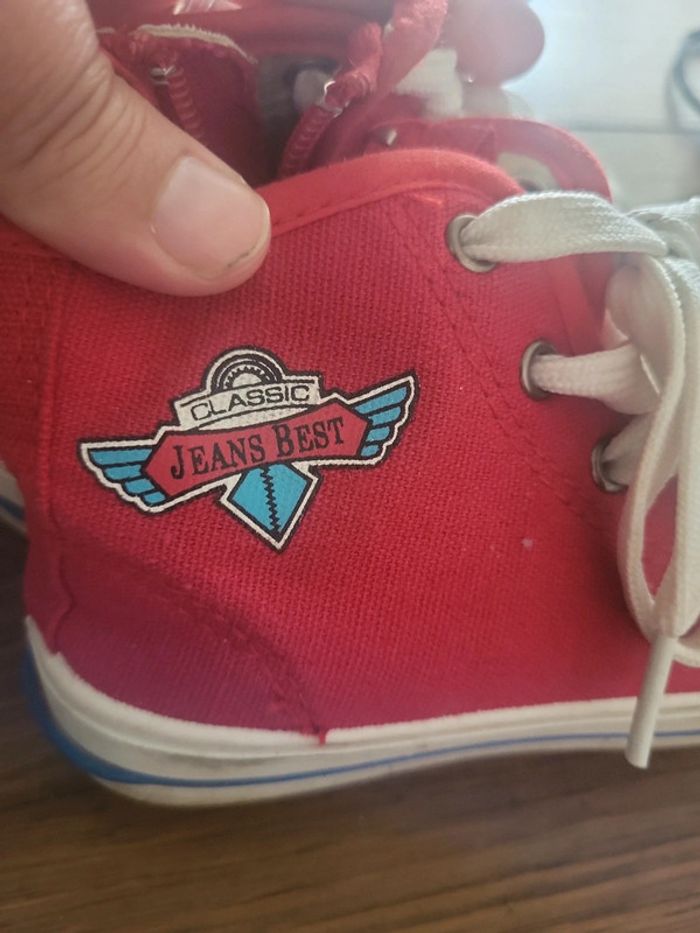 Basket toiles taille 25 - photo numéro 3