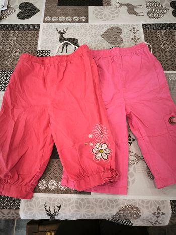 Lot 2 pantalons été 