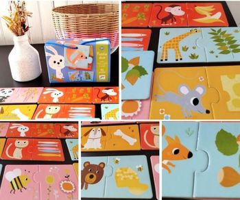 Djeco  Puzzles Duo A table
