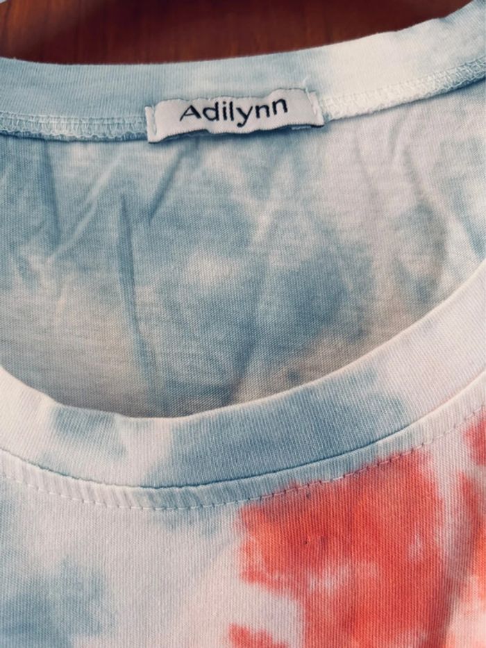 T-shirt tie and dye Adilynn taille unique - photo numéro 3