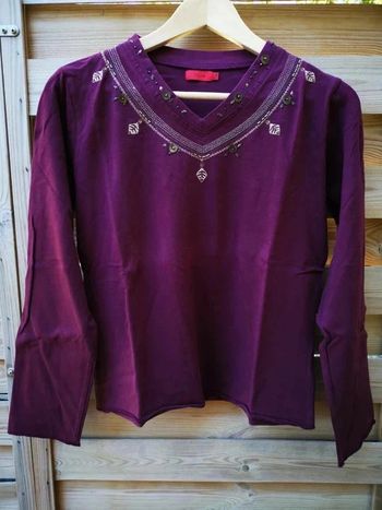 T-shirt manche longue en 42/44