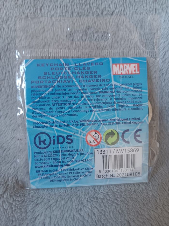 Porte cle spiderman marvel - photo numéro 2