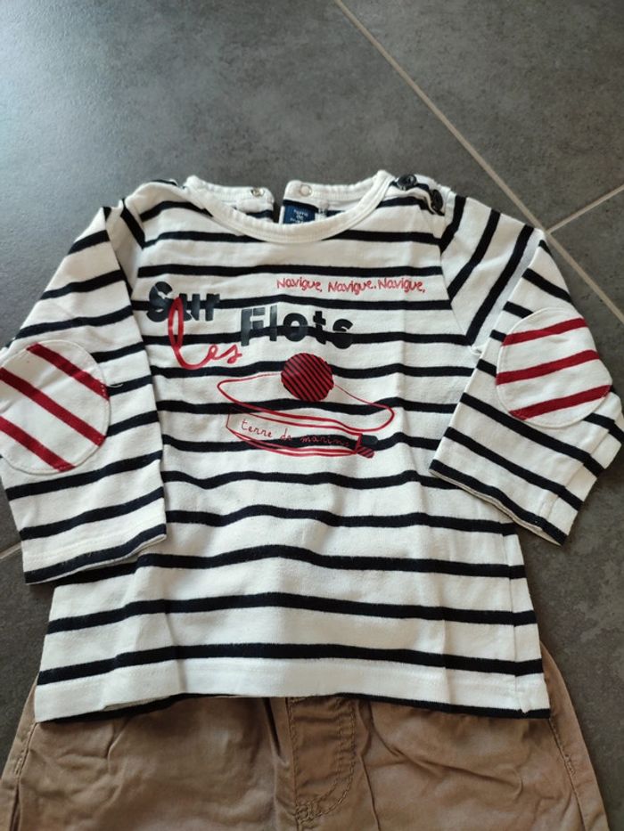 Ensemble pantalon et t-shirt manches longues - photo numéro 2