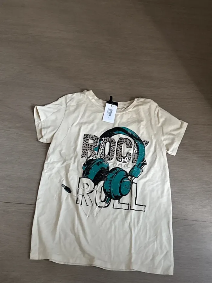 T-shirt Anna imprimé taille M coton