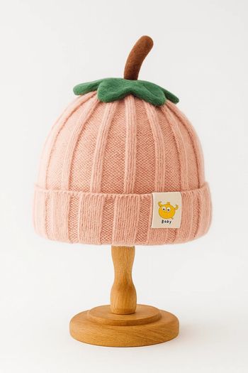 Knit Hat for Kids – Cozy Autumn & Halloween Style