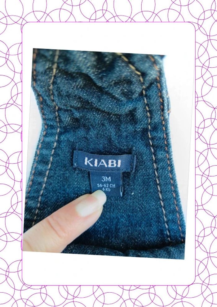 Robe-salopette 3 mois Kiabi - photo numéro 2