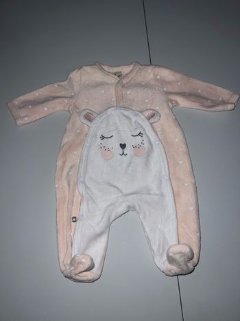 Lot pyjama body 0mois