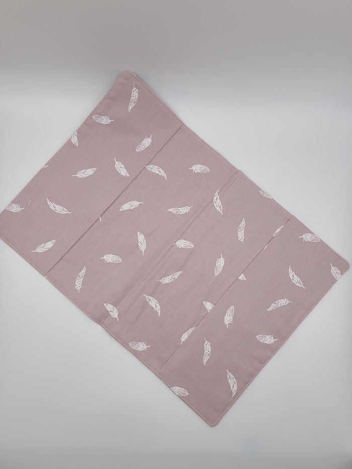 Protège carnet de santé et livret de famille fait main - photo numéro 2