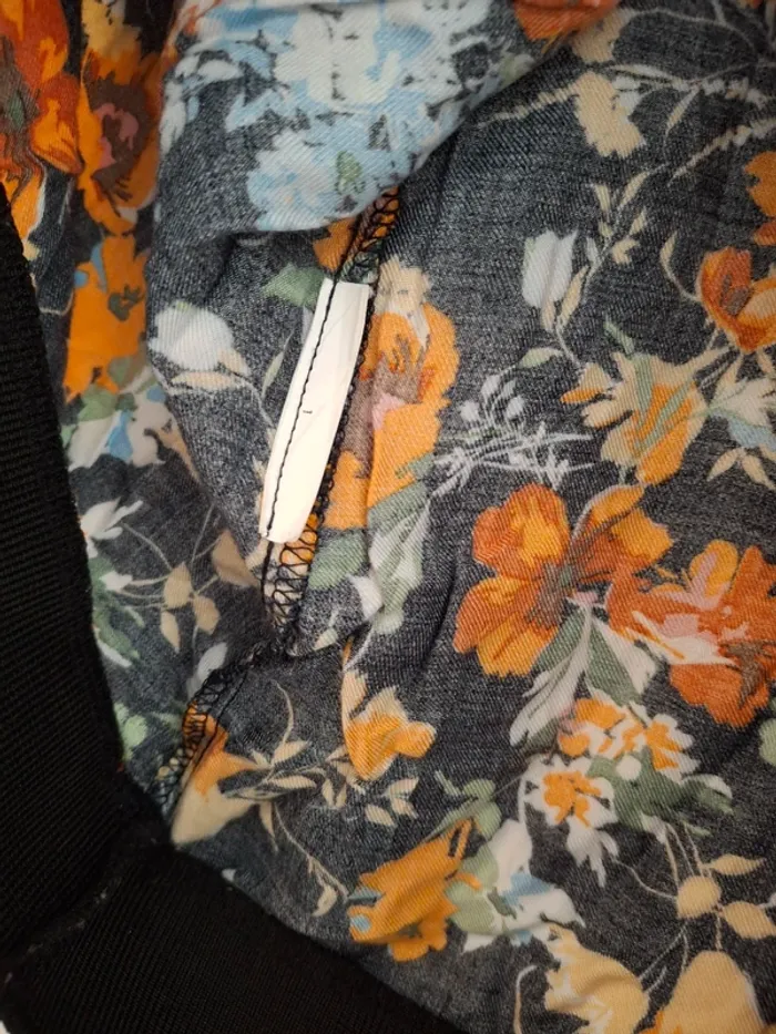 Pull fin femme motif fleuri - photo numéro 6
