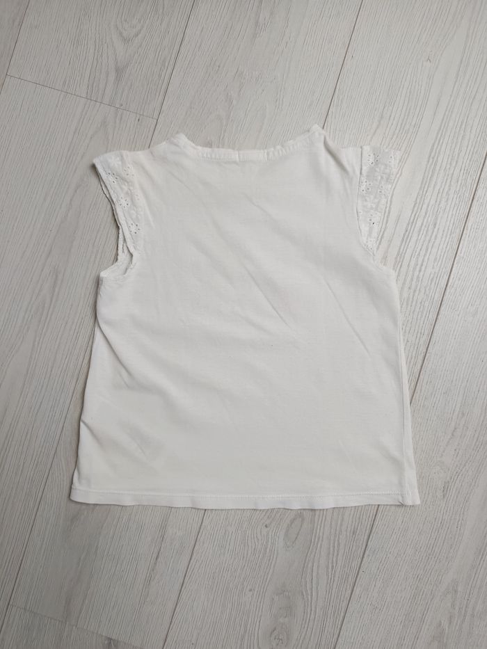 T-shirt crème DPAM 5 ans - photo numéro 4