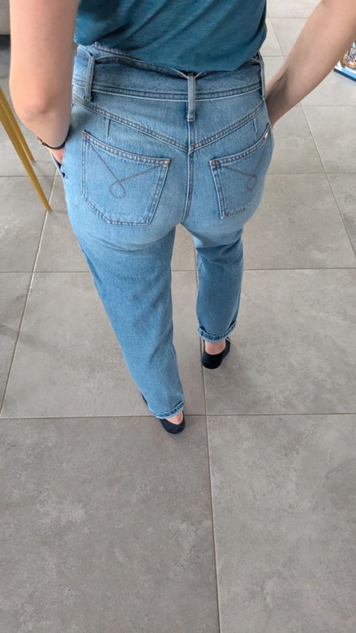 Jeans taille haute IKKS - photo numéro 3