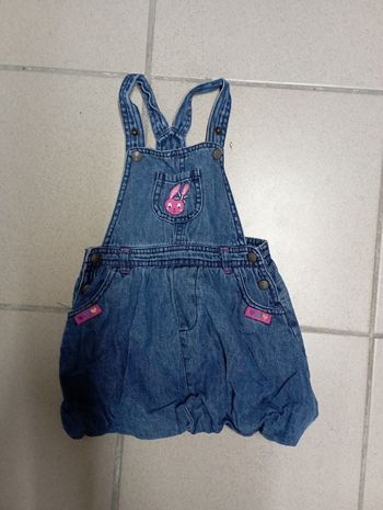 Salopette robe jean